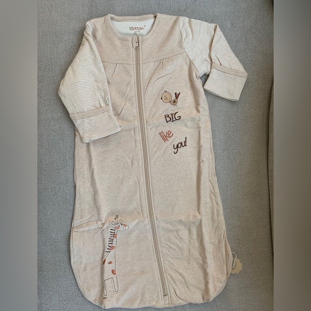 Eotton Certified Organic Cotton Long Sleeve Coverall